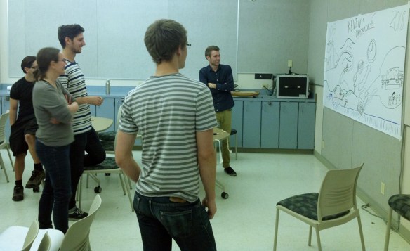 Visual facilitation workshop: Sharing the visual capture and story © Christine Walker